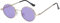 BEZLIT Damen Sonnenbrille Runde Form Lila