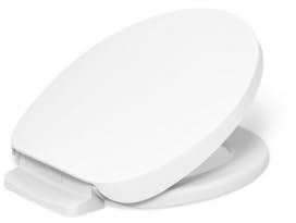 KOHLER K-10515-0 PureWarmth Heated Quiet-Close Round-Front, Soft Close Toilet Seat for Standard Toilets, Slow Close, White