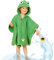 Smithy Badeponcho für Kinder & Babys aus kuscheliger Frottee Baumwolle - Liebevoller Badetuch Poncho mit Kapuze für Mädchen & Jungen - Kinderponcho Kapuzenhandtuch Froschkönig