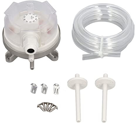 Interruptor de presión diferencial del horno de aire Interruptor de presión de ventilación de calefacción Interruptor de presión diferencial 50‑500pa Presión de aire de ventilación del horno de ventil