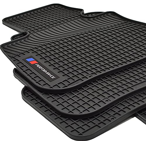 Mattenprofis Edition Gummimatten Gummifußmatten kompatibel mit BMW 3er G21 Touring ab Bj. 2019