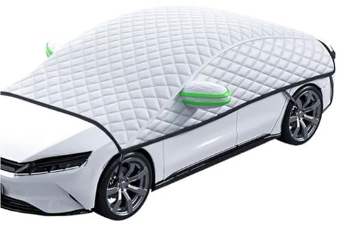 XIULANJIAYOU Couverture Pare-Brise pour Dodge RAM 1500 2000-2025, Bâche Pare Brise Hiver Antigel Housse Neige Protection Voiture Repliable Accessoires,C/All-Windows