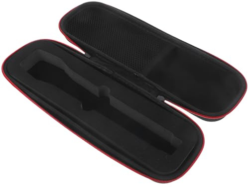Levemolo Maletín Transporte Micrófono Portátil con Protección Golpes y Diseño Ligero Funda Micrófono Resistente EVA con Cremallera Bolsa Almacenamiento para Profesionales