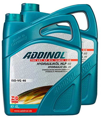 2X Addinol Hydrauliköl Hydraulic Oil Fluid Hlp 46 4L 73200425