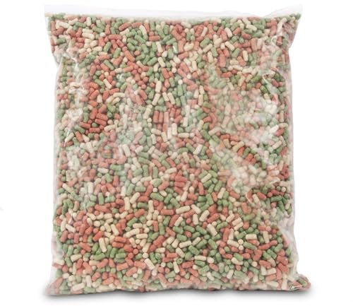 Walter Products Lightweight Variety Sticks 2kg - Nutritionally balanced complete floating fish food with natural ingredients. Pond Food for Goldfish, Koi, Carp and all Cold Water Pond Fish.