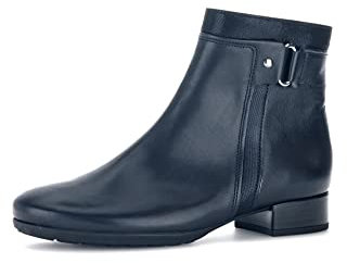 Gabor Damen Ankle Boots, Frauen Stiefeletten,Komfortable Mehrweite (H),uebergangsschuhe,uebergangsstiefel,Midnight (Micro),38 EU / 5 UK