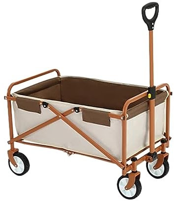 Faltbar Handwagen Bollerwagen Transportwagen Campingwagen, 200 L, Faltbar, Tragbar, Ultraleicht, Einkaufswagen, Outdoor, Picknick, Strandwagen, Anhänger, Auto Faltbollerwagen Faltwagen Strandwagen