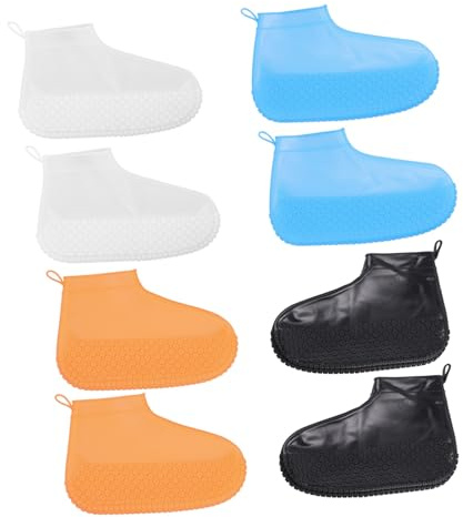 VALICLUD Silikon-überschuhe rutschfest für Schuhschutz Regenschutzhülle Faltbar Geeignet für Outdoor-aktivitäten Arbeit und Partys gegen Schlamm und Regen
