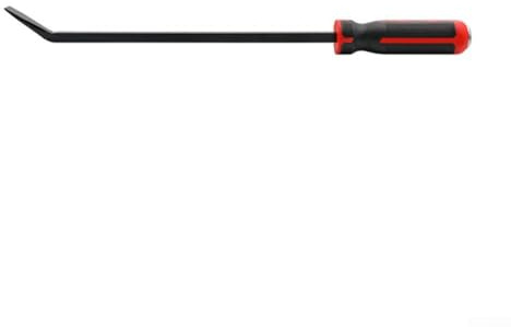 Heavy Duty Pry Bar Set with Knockout Strike Cap Handle and Hardened Chrome Vanadium Steel for Enhanced Leverage and Durability in For Disassembly (18inch)