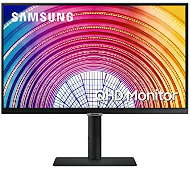 Samsung S24A600NWU - Monitor LED - 24 - 2560 x 1440 QHD @ 75 Hz - IPS - 300 CD/m² - 1000:1 - HDR10-5 ms - HDMI, DisplayPort - Negro