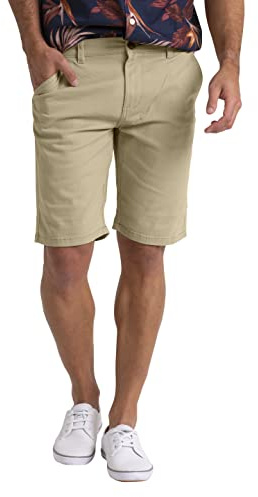 westAce Mens Chino Shorts Smart Casual Slim Fit Stretch Cotton Classic Flexible Relaxed Golf Summer Beach Half Pant All Waist Size