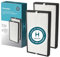 Homedics True HEPA Replacement Filter, Air Purifier Filter, Dust Remover, Air Cleaner, Remove Household Odors, Activated Carbon Filters, Remove Pet Odors, Germs, Airborne Allergen Remover