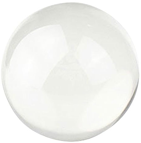 BESTonZON Jonglierbälle aus Acryl acrylkugel Akrobatik zubehör Kristallkugel der akrobatischen Leistung Fotografie-Requisite Ornament Werkzeug Jonglierball-Dekor Kristallkugel Spielzeug Glas