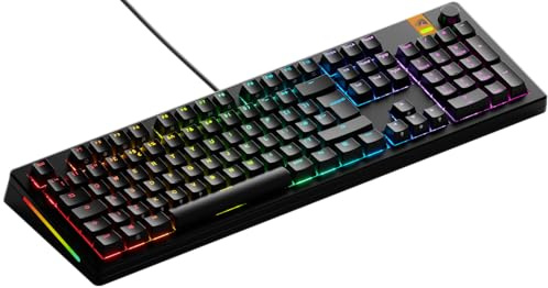 GLORIOUS Gaming GMMK 3 Rapid Trigger Keyboard, Hall Effect, 8K Polling, MX Mechanical & Magnetic Switches, Hotswappable Full Size 100%, Modular Gasket System, Doubleshot PBT keycaps, UK QWERTY