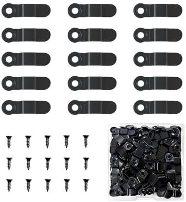 100 Pieces Metal Picture Frame Turn Buttons Fasteners