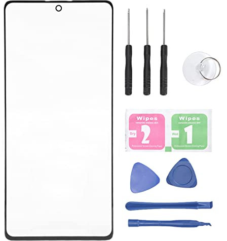 Kit de reemplazo de vidrio de pantalla exterior de mtlavismo para Note 20 Material de resina Probado antes de la entrega ideal para reparación de teléfonos Aproximadamente 98 g