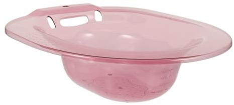 IWOWHERO Plastbädd för Sittbad i Pet Slitstark och Halkfri Design Praktisk för Toalettanvändning för Gravida Äldre och Postpartumvård Enkel att Rengöra och Stabil vid Användning