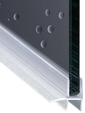 Ricambi & Box Doccia Guarnizione Box Doccia con Gocciolatoio per Vetro 6 mm 200 cm