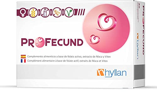 ProFecund - Suplemento para Fertilidad Femenina | Regula Ciclo Menstrual | Estimula Ovulación | Incluye Quatrefolic Ácido Fólico | 30 Comprimidos, 1 Mes de Tratamiento