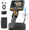 Ennovor Endoscopio, Telecamera Ispezione Tubi 360° Rotabile, Telecamera Endoscopica HD 1080P con 8 LED, Schermo IPS da 5”, Sonda Telecamera Impermeabile IP67 senza WiFi – 1,5 m con Scheda TF da 32 GB
