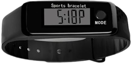 Orologio contapassi per camminare, impermeabile, con contapassi, per sport all'aria aperta, orologio elettronico a LED, dispositivi indossabili da polso intelligenti per la corsa
