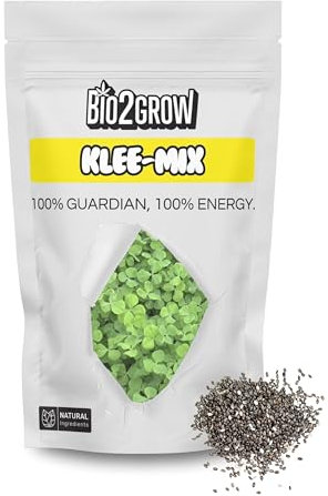 Bio2grow Klee-Mix 250 g – Engrais vert naturel pour améliorer le sol et enrichir l'azote Mélange polyvalent pour jardin et plate-bande surélevée