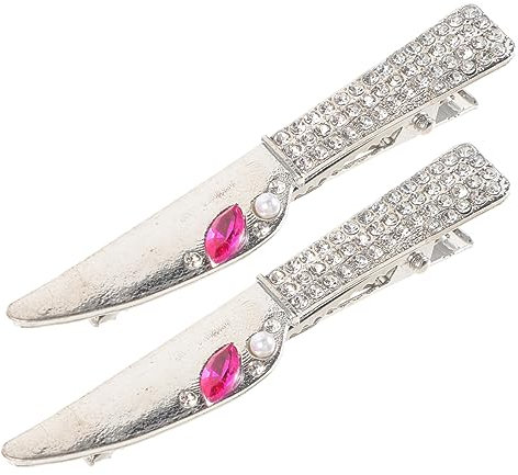 WOFASHPURET 2pièces Épingles à Cheveux Métal Mignonnes Accessoires Pour Cheveux Pour Femmes Pour Halloween Et Cosplay