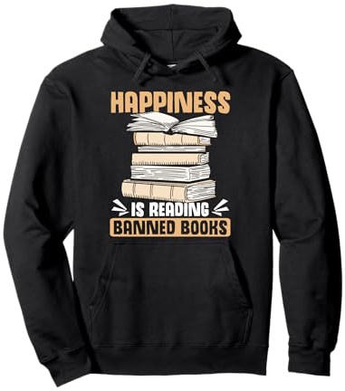 Un Amateur de Livres bannis lisant Un Livre Banni Puzzle Reader Sweat à Capuche