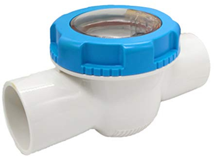 SkyPOOU Valves anti-retour transparentes pour clapets anti-retour 63 mm pour piscines