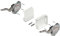 Blum Aventos HK S Klappscharnier Liftbeschlag Klappenhalter Hochklappbeschlag Kraftspeicher Set 960-2115 seidenweiß