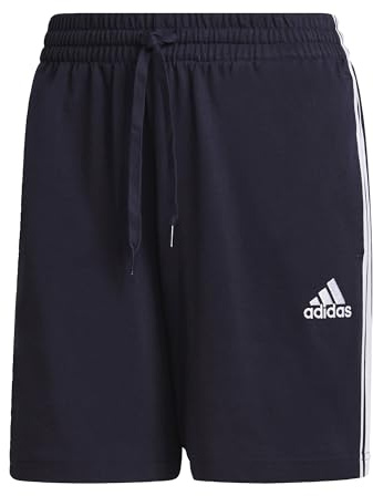 Adidas Herren Essentials 3-Stripes Shorts, Legend Ink/White, M