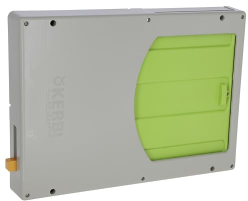 Kerbl Hobbyfarming SmartCoop Porte poulailler, Trappe à Poules, 57x7,5x40cm, Plastique, Poules, détection de lumière ambiante