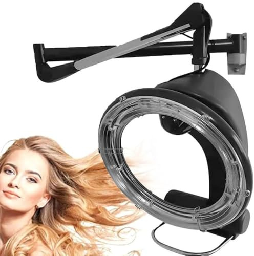 Asciugacapelli Professionale, Vaporizzatore Per Capelli A Infrarossi Da Parete, Piastra Riscaldante Per Processori Di Colore Per Parrucchieri, Per Barbiere Da Salone Con Timer