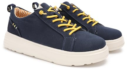 PITAS | SITGES | Zapatillas de Mujer | Náuticos Casual | Mocasines | Zapatos sin Cordones | Deportivas Casuales | Calzado de Walkinpitas | Marino 40