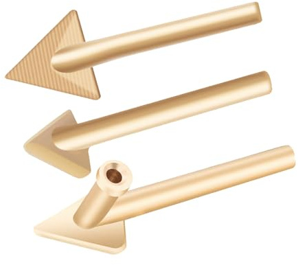 JDCMEI 3 Pezzi Punte di Saldatura di Ricambio, Set di Punte di Saldatura in Rame, Set di Guasti di Ricambio per Stazione di Saldatura, Punte per Saldatore per Vari Articoli in Plastica