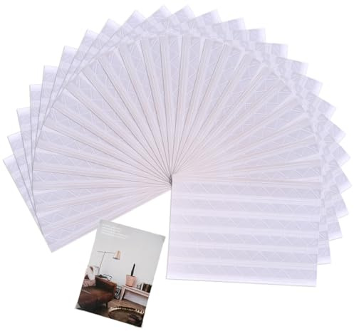 MIRKUZI Angoli per montaggio foto scrapbooking 25 fogli (2550 pezzi) di adesivi angolari autoadesivi per foto, adatti per foto, album, scrapbooking, progetti fai da te
