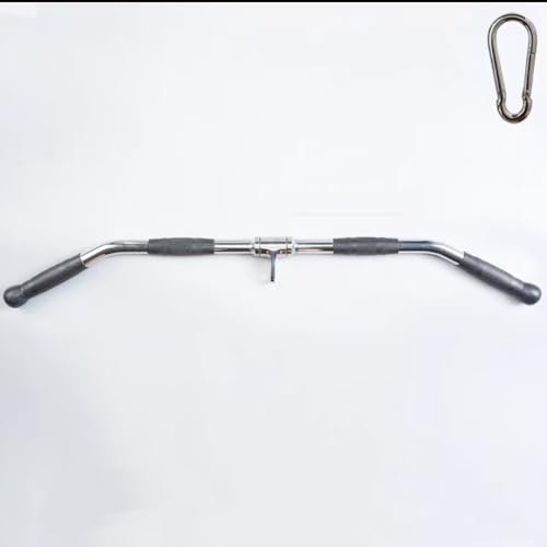 MNNM Latzugstange Mit Drehgelenk, DIY Rotierende Zugstange, Bizeps Stange, Gewicht Maschinenzubehör Für Zuhause Fitness Studio