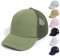 QIYIENDIAN Baby Kleinkind Baseballkappen einstellbar Sonne Hüte Dinosaurier Feste Farbe Hut Kinder Jungen Mädchen(Army Green,3-5Years)