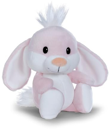 NICI Doudou Lapin 20 cm, Rose Clair, Peluche Douce et Mignonne pour câliner et Jouer, pour Enfants et Adultes, idée Cadeau - 62677