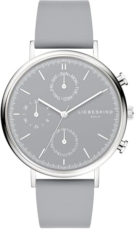 Liebeskind Berlin Damen Analog Quarz Uhr mit Leder Armband LT-0380-LM