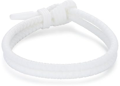 Metzm justerbart silikon nautisk surfare flätat rep armband för män kvinnor – vattentätt gummi sport par armband gåvor, Adult, Silikon, Ingen ädelsten