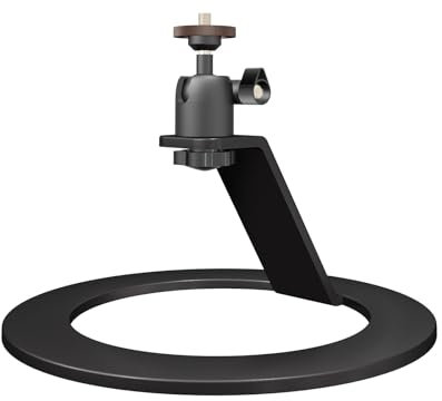 Ldabrye Supporto per proiettore da 6,35 mm, regolabile, in metallo, resistente ai graffi, per la maggior parte dei videoproiettori