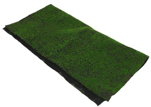 DIYEAH Tappeto Erboso Artificiale in Muschio 1X1 M Resistente AI Raggi UV per Decorazioni Fai da Te Prato Sintetico per Giardino Balcone e Micro Paesaggi Interni ed Esterni
