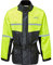 JDC Wasserdichte Motorrad-Regenüberzugsjacke Hohe Sichtbarkeit - SHIELD - Gelb/Schwarz - S