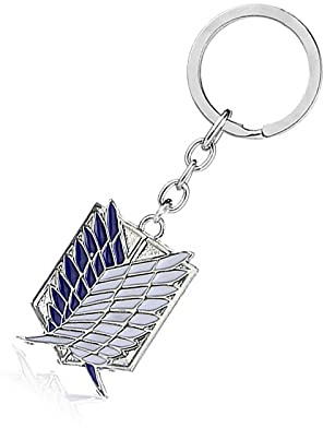 Jcassan Wings shape Keychain Fashion Keyring Key Chain for Women Men Backpack Key