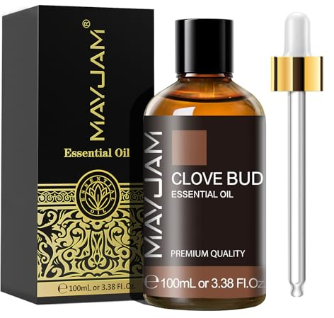 MAYJAM Clove Bud Essential Oil 100ML - Premium Diffuser Oil
