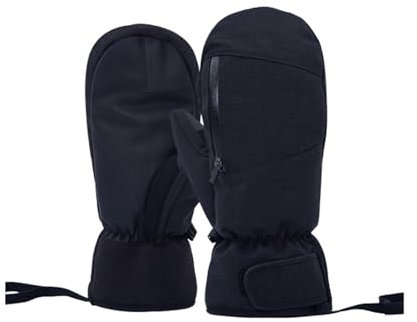 INSTR Winter-Ski-Touchscreen-Handschuhe, Herren und Damen, wasserdicht, Thermo-Dickschnee-Handschuhe, wärmende Fäustlinge, warme Outdoor-Handschuhe