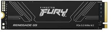 Kingston FURY Renegade G5 PCIe 5.0 NVMe M.2 2280 SSD 4T-SFYR2S/4T0