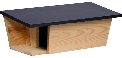 KJHFD Klassisk vippsvans häcklåda Hängande fågel Inkubator 45x18x15cm Furu