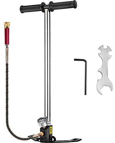 BestEquip Pompa ad aria ad alta pressione a tre stadi 4500 psi